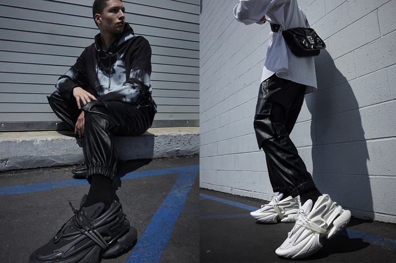 BALMAIN のフューチャリスティックなスタイルのスニーカー UNICORN に注目