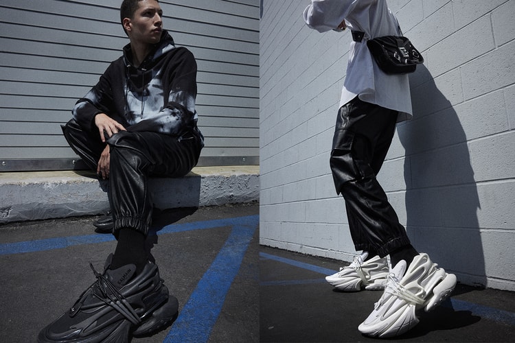 BALMAIN のフューチャリスティックなスタイルのスニーカー UNICORN に注目