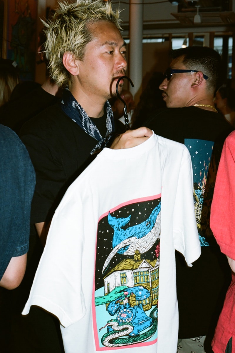 英ロンドンで開催されたヒロットン x ビームス T によるアートショーのオープニングに潜入 HIROTTON x BEAMS T ART SHOW “KILLER DREAM” at GOODHOOD LONDON opening party recap
