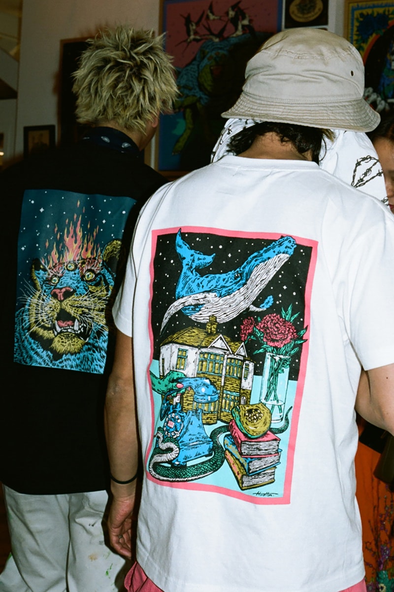 英ロンドンで開催されたヒロットン x ビームス T によるアートショーのオープニングに潜入 HIROTTON x BEAMS T ART SHOW “KILLER DREAM” at GOODHOOD LONDON opening party recap