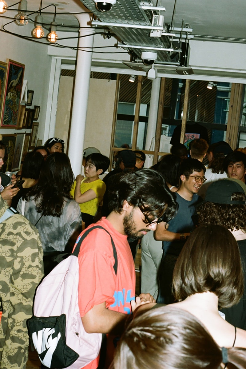 英ロンドンで開催されたヒロットン x ビームス T によるアートショーのオープニングに潜入 HIROTTON x BEAMS T ART SHOW “KILLER DREAM” at GOODHOOD LONDON opening party recap
