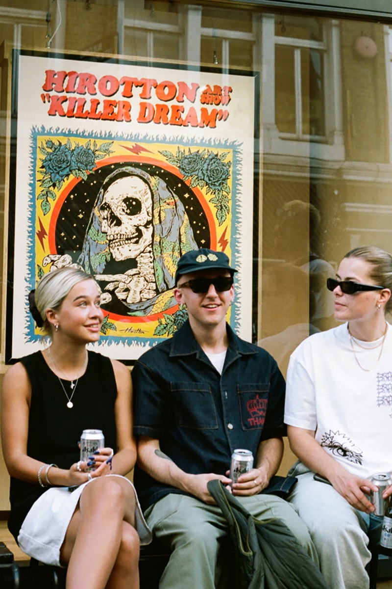 英ロンドンで開催されたヒロットン x ビームス T によるアートショーのオープニングに潜入 HIROTTON x BEAMS T ART SHOW “KILLER DREAM” at GOODHOOD LONDON opening party recap
