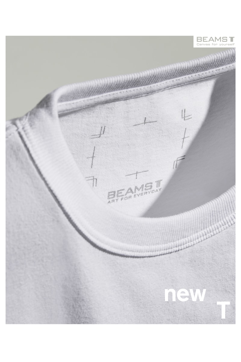 ビームス T が初となるオリジナルボディの無地 Tシャツをローンチ BEAMS T original Blank T shirts release info