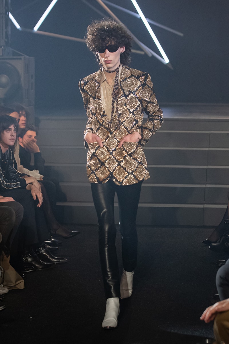セリーヌ オムが2023 ウィンターコレクションのショービデオを公開 CELINE HOMME Winter 2023 Runway Show Le Palace Paris "PARIS SYNDROME" video Hedi Slimane info