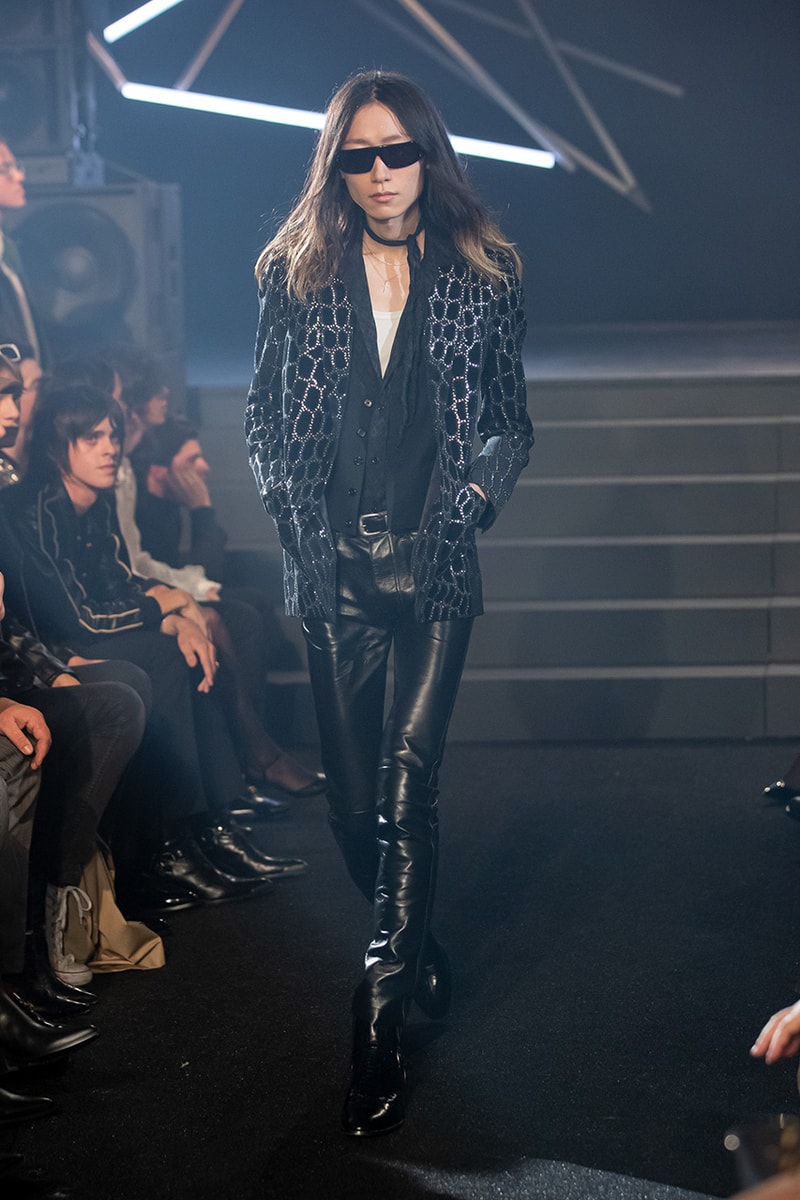セリーヌ オムが2023 ウィンターコレクションのショービデオを公開 CELINE HOMME Winter 2023 Runway Show Le Palace Paris "PARIS SYNDROME" video Hedi Slimane info
