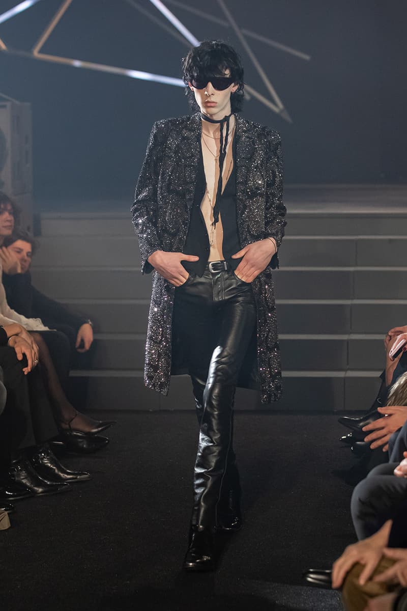 セリーヌ オムが2023 ウィンターコレクションのショービデオを公開 CELINE HOMME Winter 2023 Runway Show Le Palace Paris "PARIS SYNDROME" video Hedi Slimane info