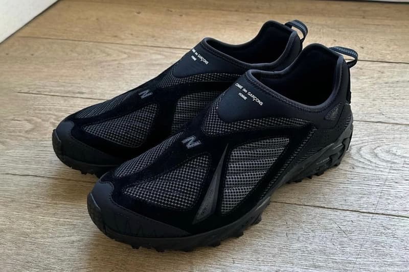 コム デ ギャルソン・オム からニューバランスとの新作コラボ2型が登場 Comme Des Garcons Homme New Balance tds 610 slip on abzorb release info date price