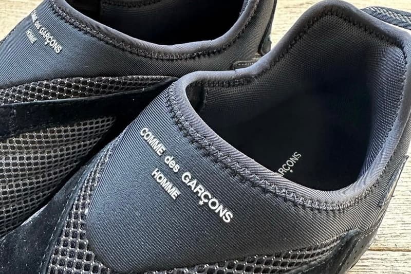 コム デ ギャルソン・オム からニューバランスとの新作コラボ2型が登場 Comme Des Garcons Homme New Balance tds 610 slip on abzorb release info date price