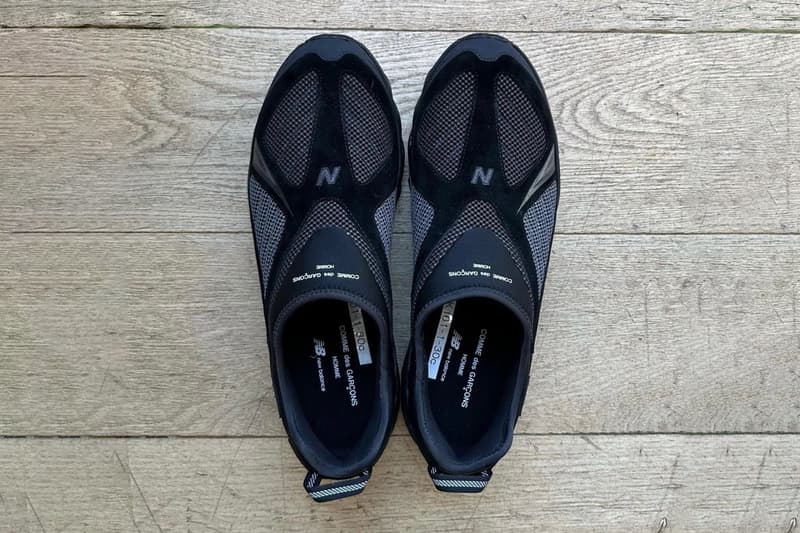 コム デ ギャルソン・オム からニューバランスとの新作コラボ2型が登場 Comme Des Garcons Homme New Balance tds 610 slip on abzorb release info date price