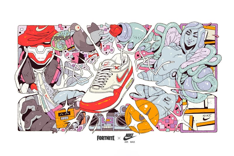 ナイキと『フォートナイト』によるコラボプロジェクト “エアフォリア”がついに正式発表 Fortnite Nike .SWOOSH Ultimate Sneakerhunt Teaser Info announcement epic games battle pass dotswoosh release date store price back bling airphoria outfits Pure Sole Boombox Maxx Stacks Airie and Maxxed Out Max