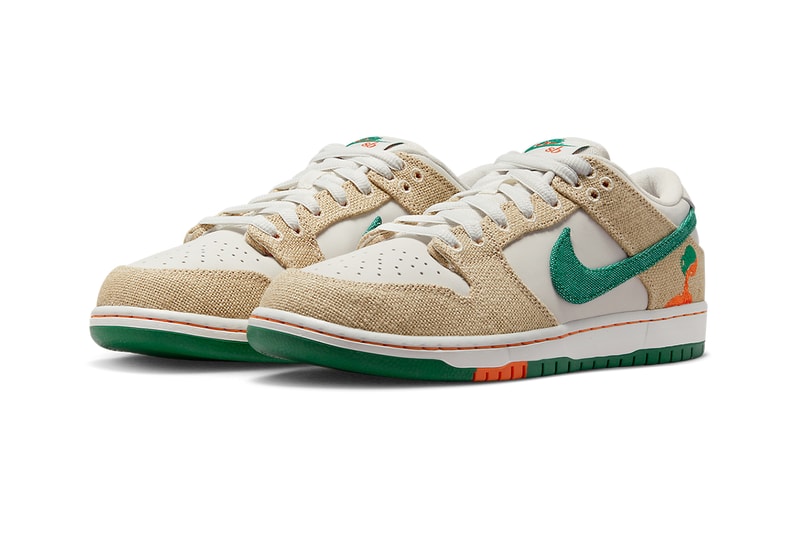 ナイキ SB x ハリトスのコラボ ダンク ロー “ファントム アンド マラカイト”がついに発売 nike sb jarritos collabo dunk low apparel item release info