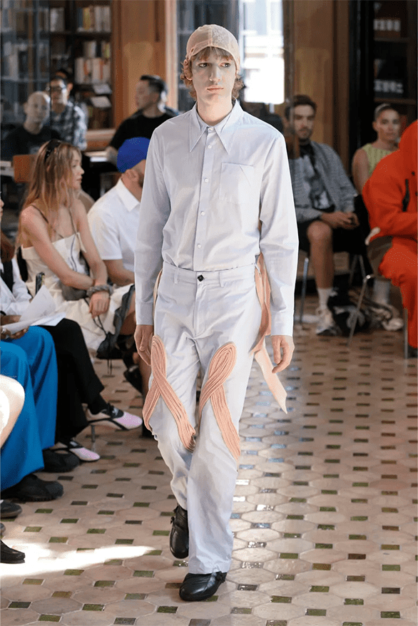 キココスタディノフ 2024年春夏メンズコレクション Kiko Kostadinov Spring Summer 2024 Paris Fashion Week runway show menswear London uk designer Asics