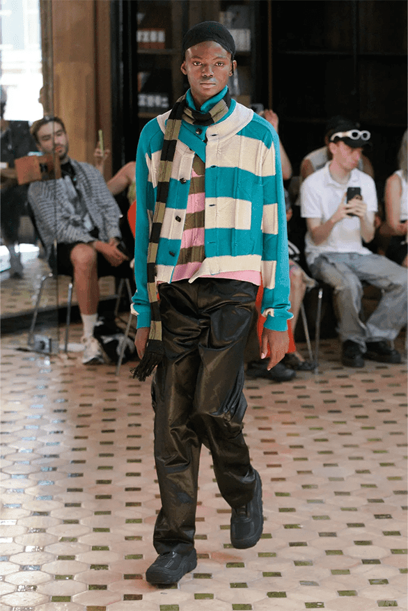 キココスタディノフ 2024年春夏メンズコレクション Kiko Kostadinov Spring Summer 2024 Paris Fashion Week runway show menswear London uk designer Asics