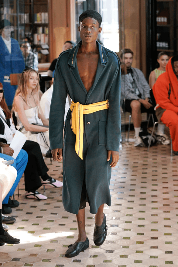 キココスタディノフ 2024年春夏メンズコレクション Kiko Kostadinov Spring Summer 2024 Paris Fashion Week runway show menswear London uk designer Asics