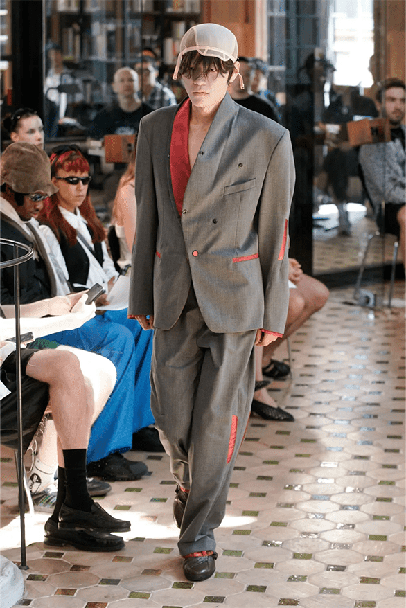 キココスタディノフ 2024年春夏メンズコレクション Kiko Kostadinov Spring Summer 2024 Paris Fashion Week runway show menswear London uk designer Asics