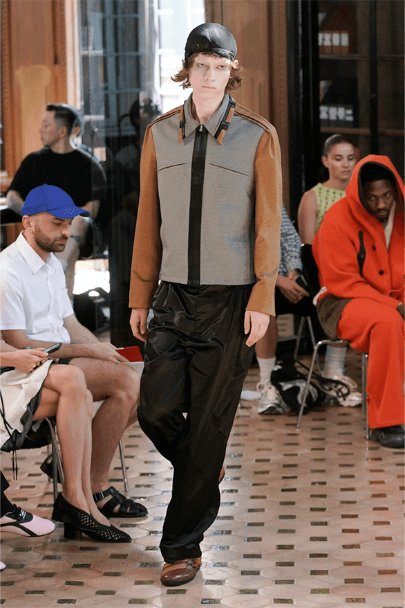 キココスタディノフ 2024年春夏メンズコレクション Kiko Kostadinov Spring Summer 2024 Paris Fashion Week runway show menswear London uk designer Asics