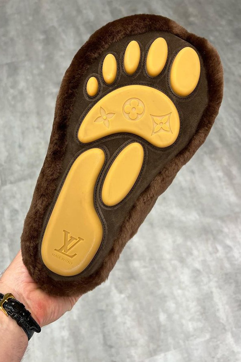 ルイヴィトン2024年春夏シーズンの新作フットウェアの最新ビジュアルをチェック Louis Vuitton SS24 Footwear Closer Look Info release date footprint slipper leather shoe trainer details