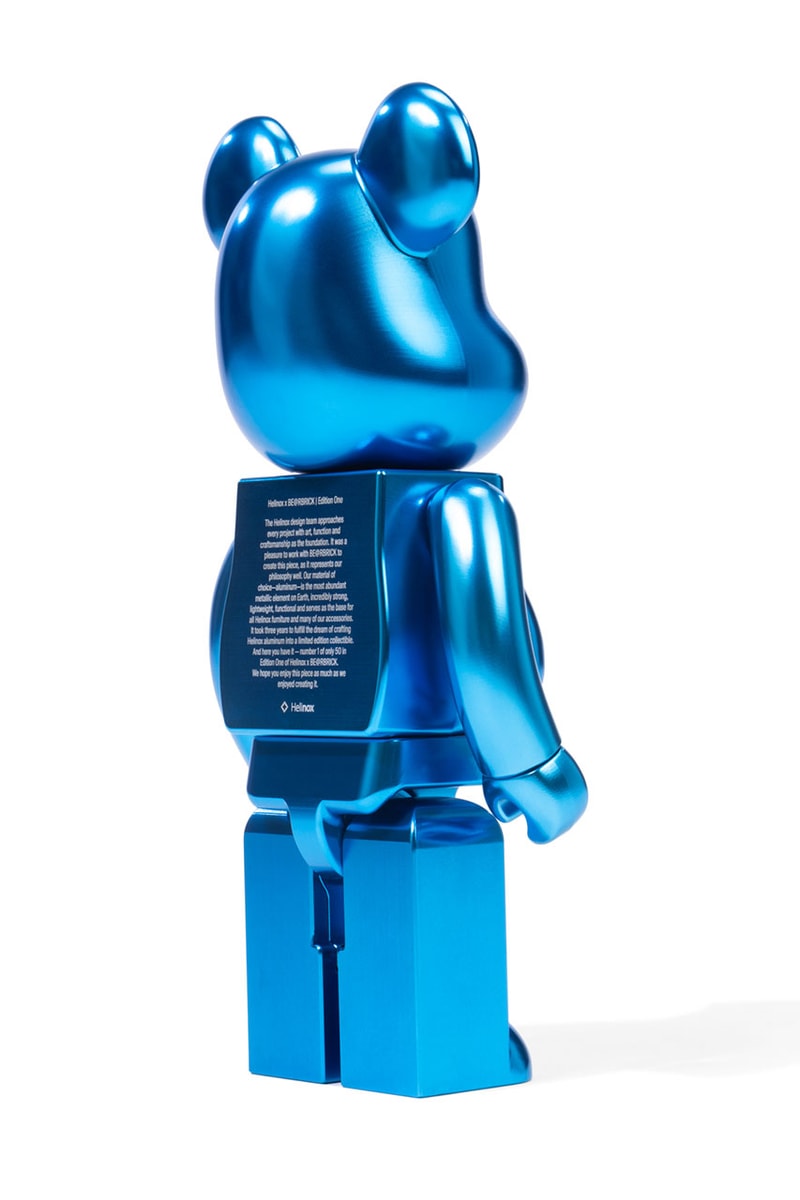 メディコムトイとヘリノックスによる初のコラボベアブリックが50体限定で登場 Medicom Toy Helinox BE@RBRICK 400 Release Info