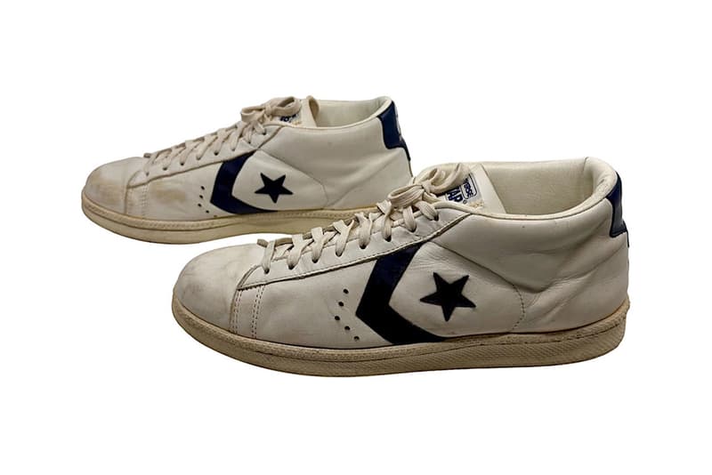 マイケルジョーダンが学生時代に着用したコンバースオールスター®︎がオークションに登場 michael jordan game worn converse all star auction release info grey flannel 