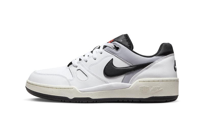 ナイキの新型モデル フル フォース ローから新たに “ホワイト/ブラック”が登場か Official Look Nike Full Force Low "White/Black" FB1362-101 swoosh white sneakers basketball
