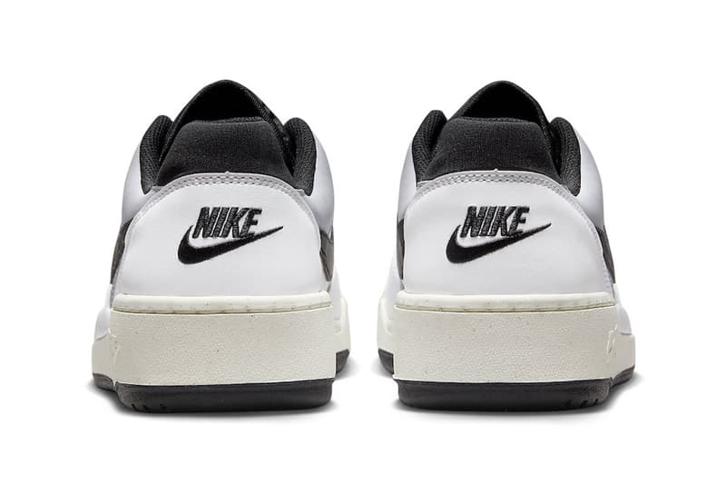 ナイキの新型モデル フル フォース ローから新たに “ホワイト/ブラック”が登場か Official Look Nike Full Force Low "White/Black" FB1362-101 swoosh white sneakers basketball