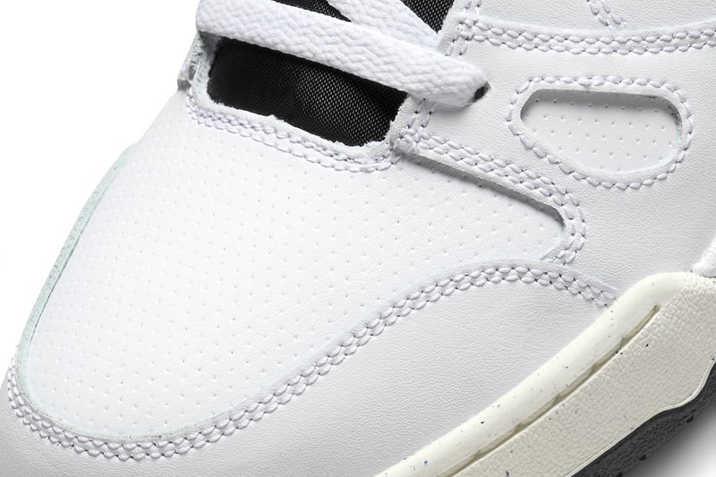 ナイキの新型モデル フル フォース ローから新たに “ホワイト/ブラック”が登場か Official Look Nike Full Force Low "White/Black" FB1362-101 swoosh white sneakers basketball