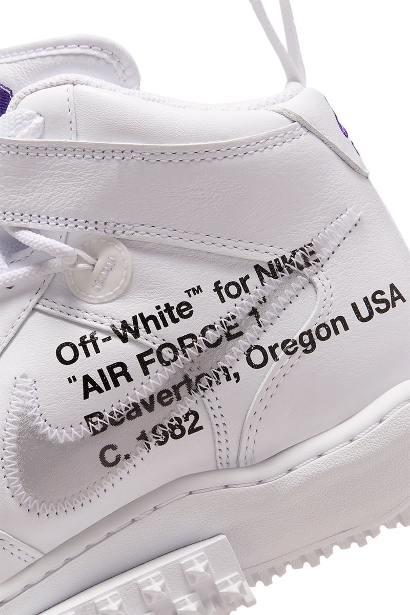 オフホワイト x ナイキエアフォース 1 ミッド “グラフィティ” がついに発売 off white nike air force 1 mid graffiti DE0500 100 release date info store list buying guide photos price 