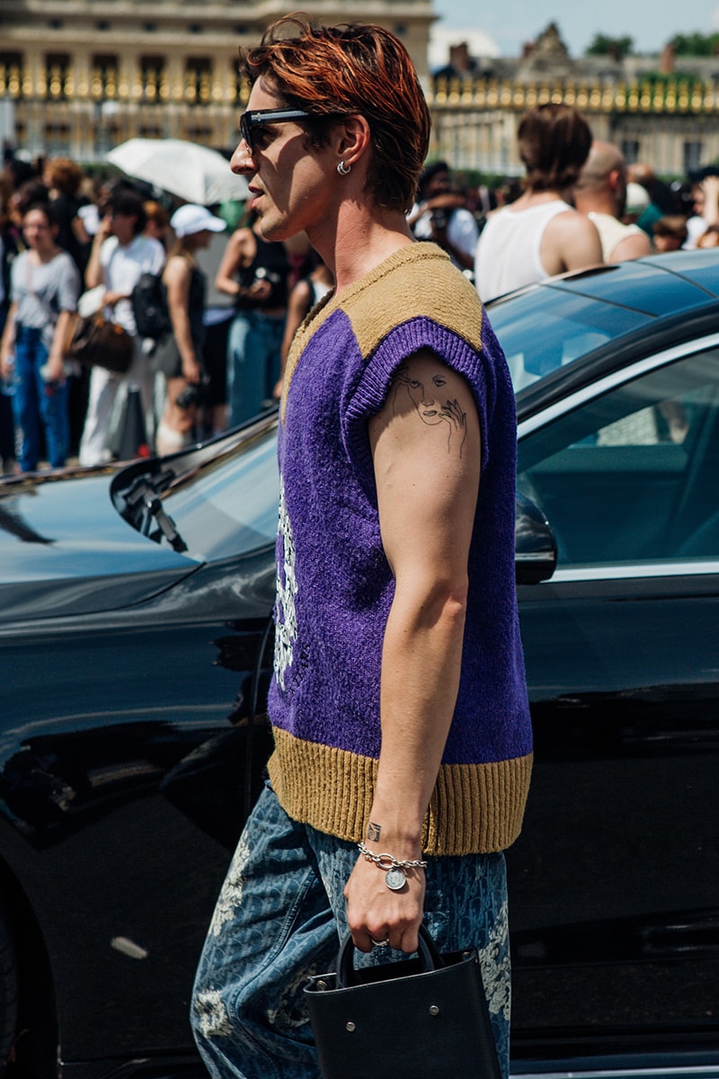 ストリートスタイル:パリ・ファッションウィーク・メンズ 2024年春夏 Paris Fashion Week Men's SS24 Street Style louis vuitton botter dior givenchy sacai spring summer 2024 paris fashion week