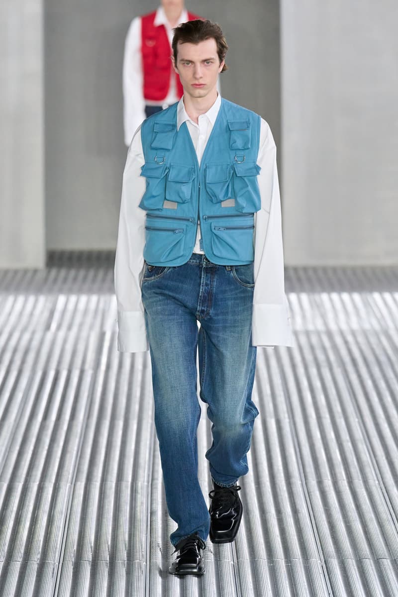 Prada 2024年春夏コレクション Prada Spring/Summer 2024 Men's Fluid Form Collection Runway Show Miuccia Prada Raf Simons Milan Fashion Week SS24