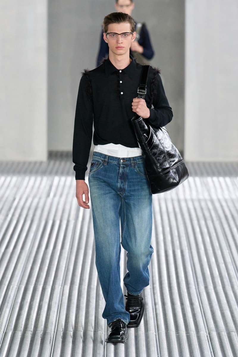 Prada 2024年春夏コレクション Prada Spring/Summer 2024 Men's Fluid Form Collection Runway Show Miuccia Prada Raf Simons Milan Fashion Week SS24