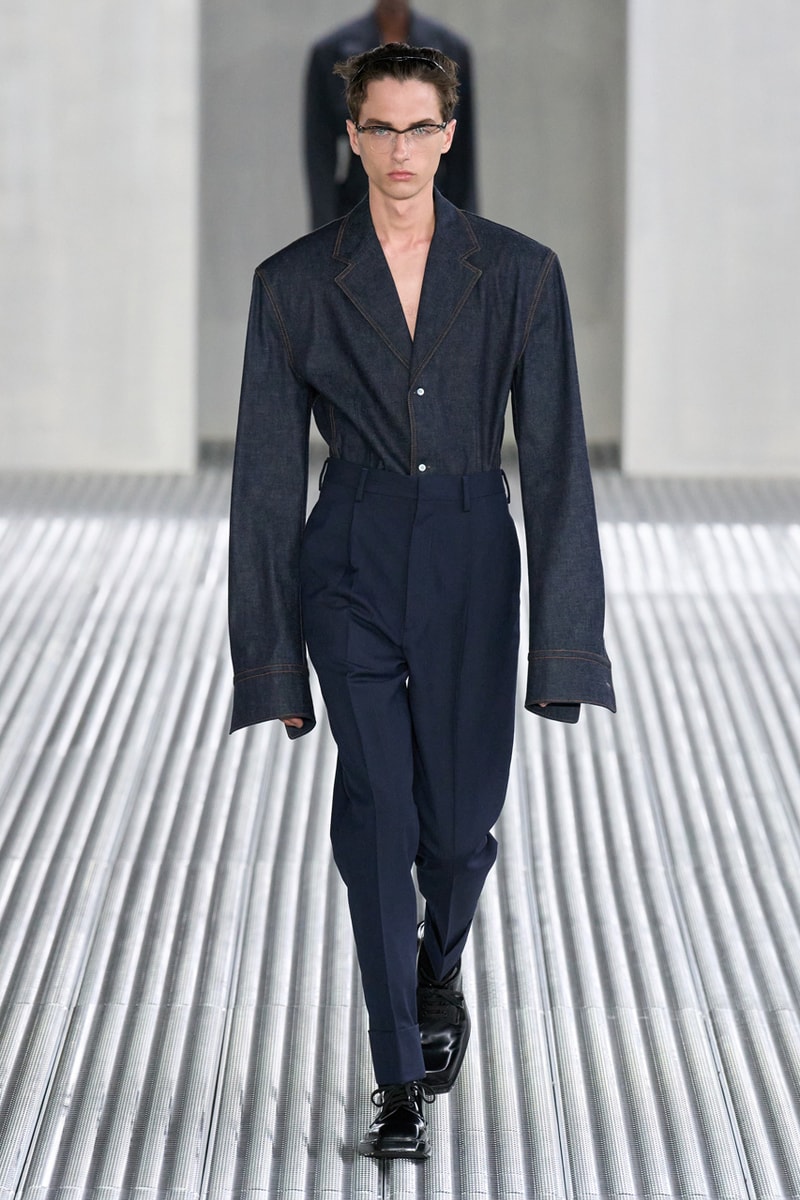 Prada 2024年春夏コレクション Prada Spring/Summer 2024 Men's Fluid Form Collection Runway Show Miuccia Prada Raf Simons Milan Fashion Week SS24