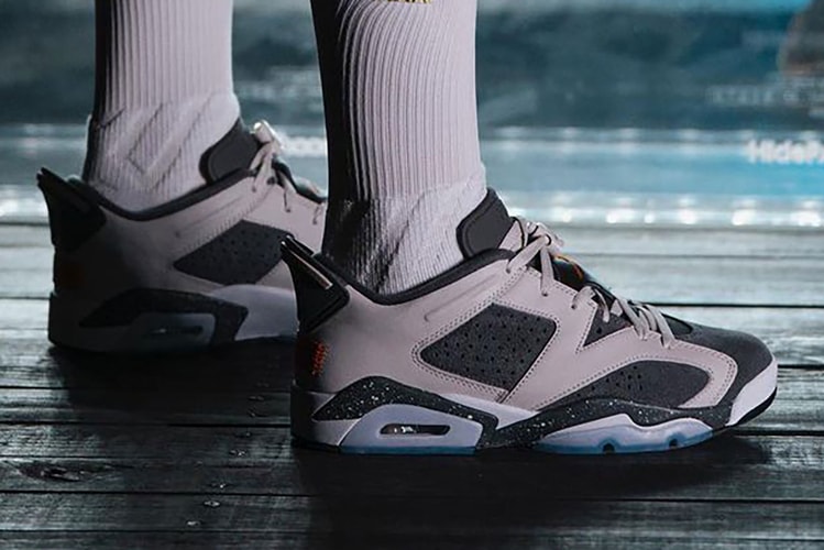 Jordan Brand x PSG から最新コラボ Air Jordan 6 Low “Iron Grey” が登場か