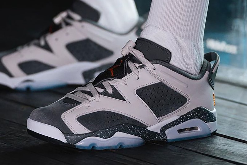 ジョーダンブランドxPSGから最新コラボエアジョーダン6ロー“アイアングレー”が登場か psg air jordan 6 low cement grey release date info store list buying guide photos price 