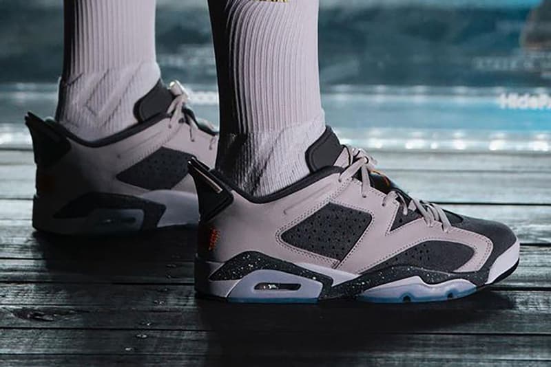 ジョーダンブランドxPSGから最新コラボエアジョーダン6ロー“アイアングレー”が登場か psg air jordan 6 low cement grey release date info store list buying guide photos price 