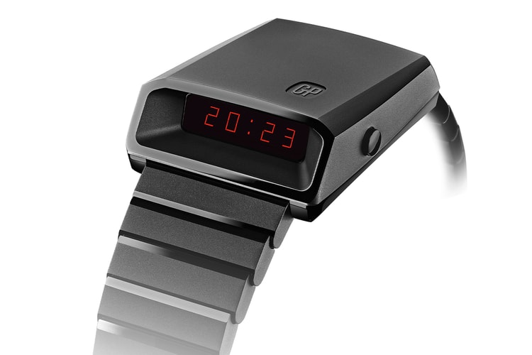 Saint Laurent がオールブラック仕様で再考した Girard-Perregaux の名作デジタル LED ウォッチを発売
