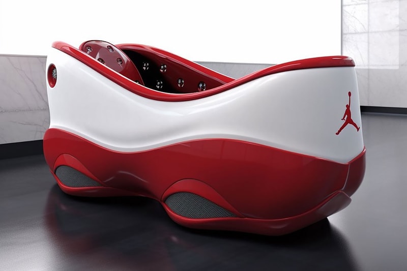 AI によって生成されたスニーカー風バスタブが話題に ai sneaker bathrubs nike jordan brand puma adidas