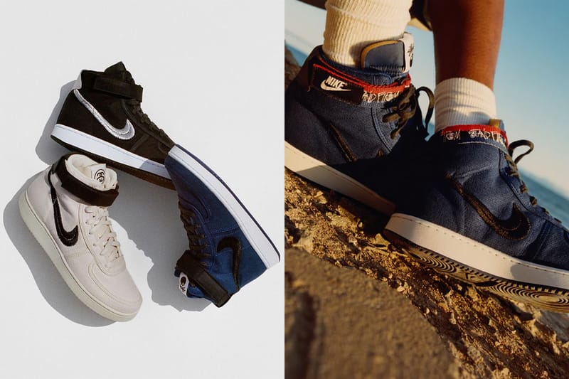 STÜSSY & Nike Vandal High の全ラインアップ & キャンペーンビジュアルが公開