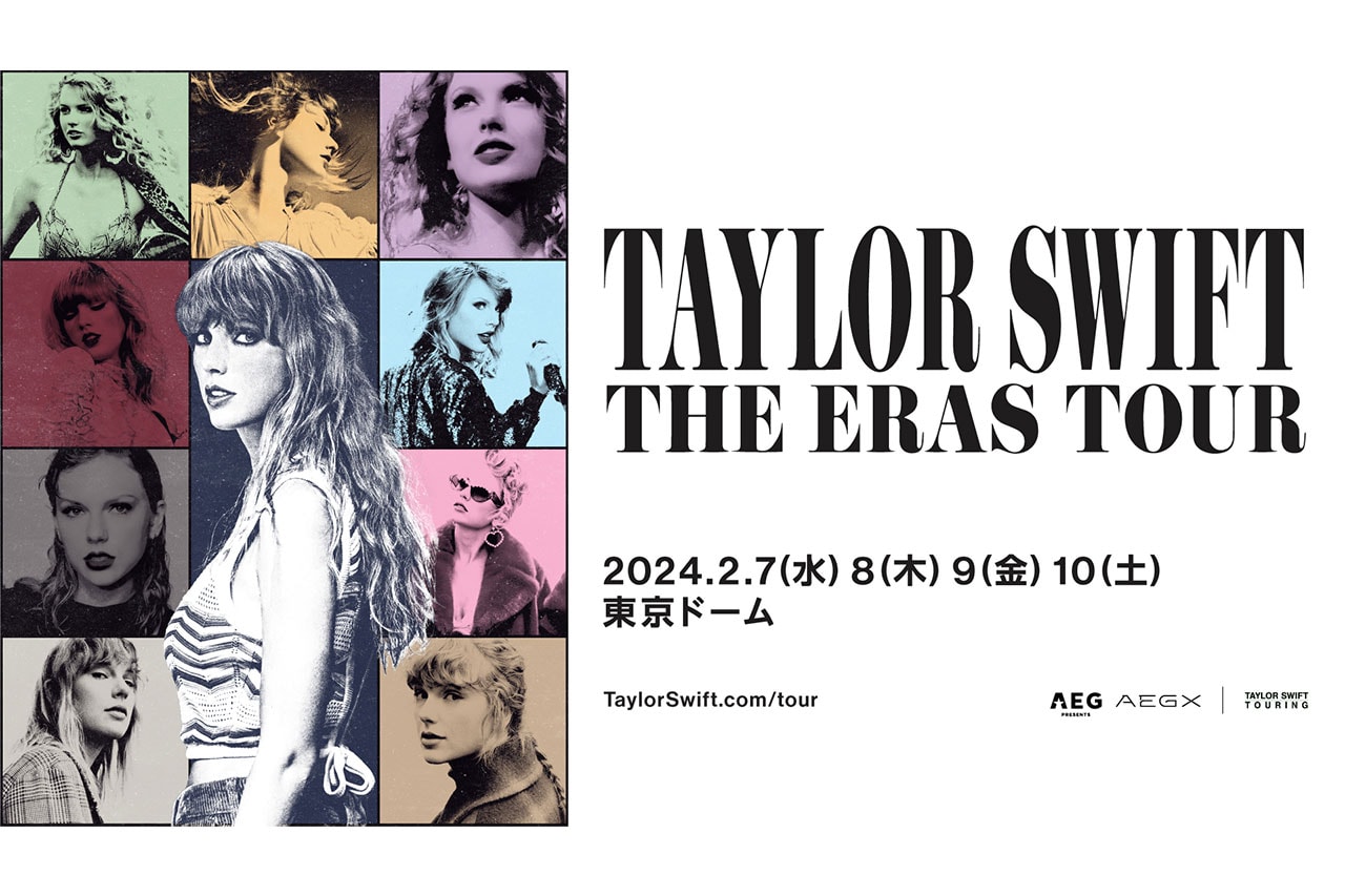 約5年ぶりとなるテイラー・スウィフトの来日公演が決定 Taylor Swift The Eras Tour Japan Tour Hold Info