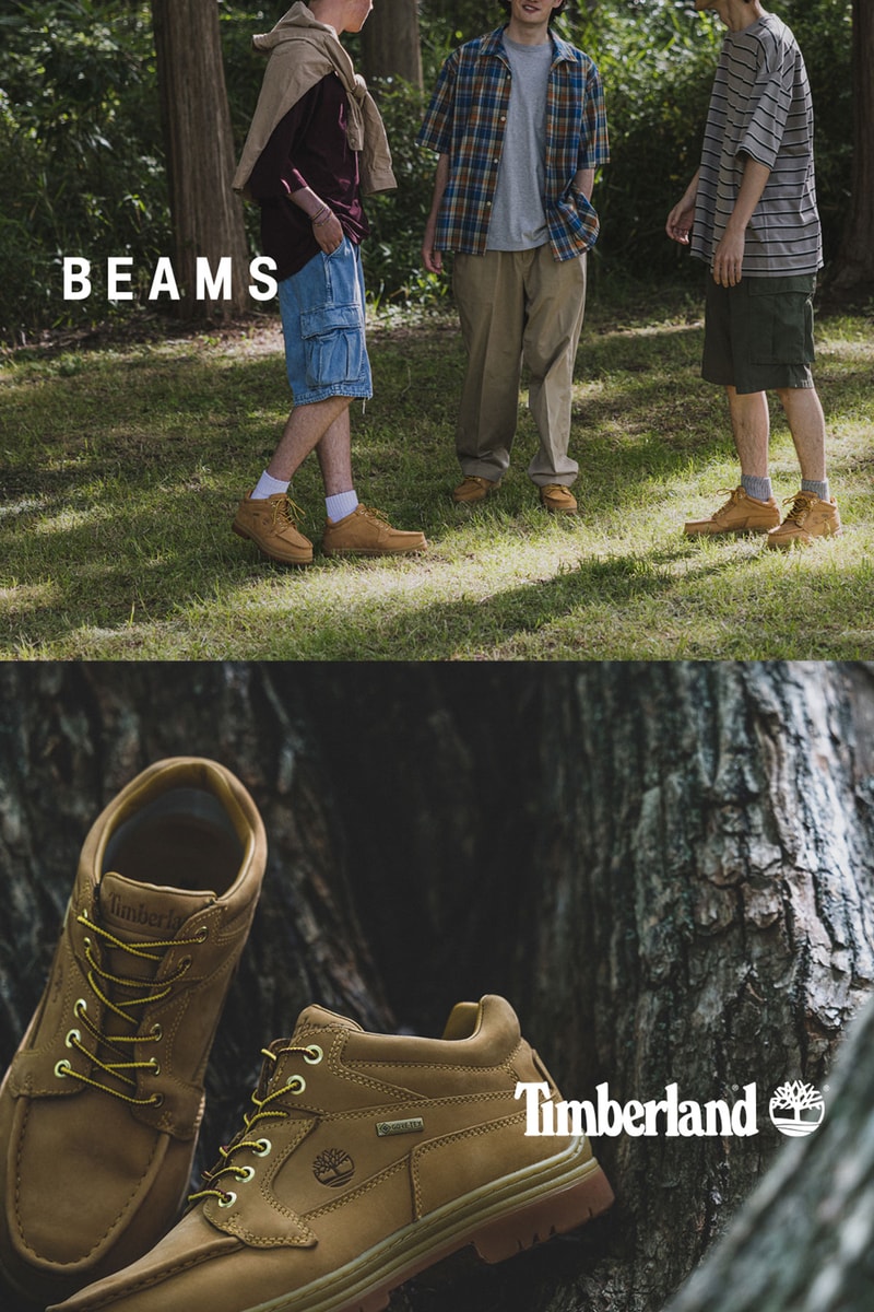 ティンバーランドの名作 モック トゥにビームス別注モデルが登場 Timberland MOC TOE Yellow Boots design BEAMS exclusive release info