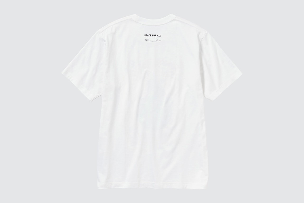 ユニクロのチャリティTシャツプロジェクト “PEACE FOR ALL” から2023年春夏の新作が登場 UNIQLO “PEACE FOR ALL” T-Shirts release info Haruka Ayase, Daido Moriyama, Francesco Risso, Julian Opie