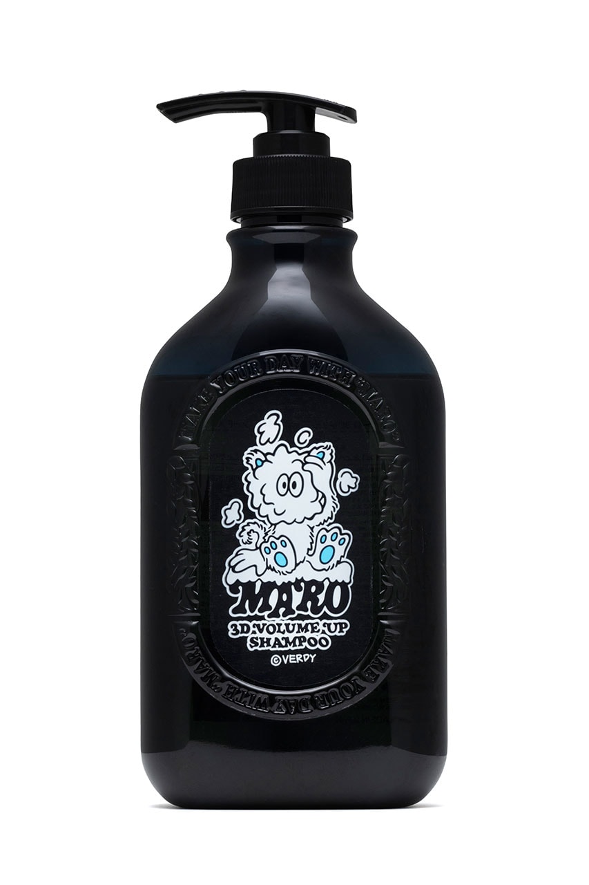 ヴェルディとメンズケアブランド マーロによるコラボ第2弾が発売 verdy maro 2nd collab shampoo box release info