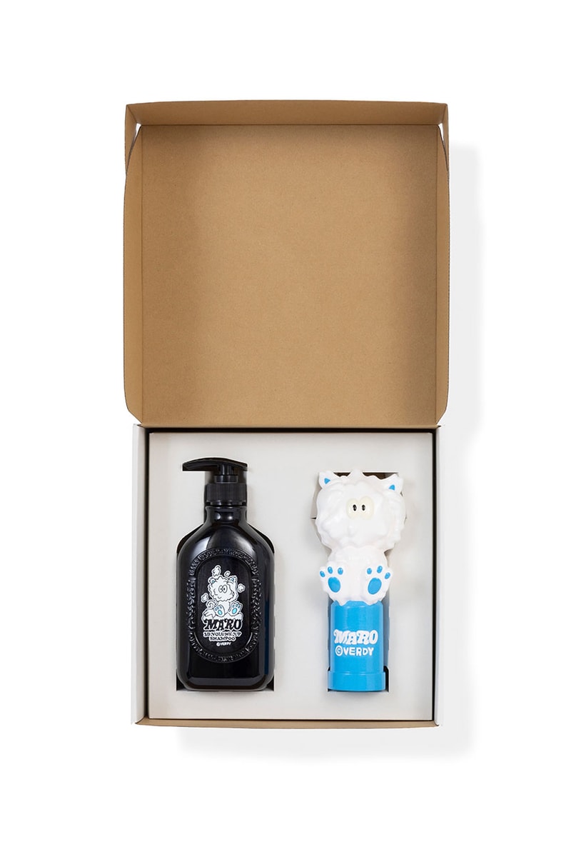 ヴェルディとメンズケアブランド マーロによるコラボ第2弾が発売 verdy maro 2nd collab shampoo box release info