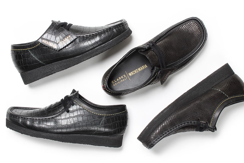 ワコ マリアから初となるクラークス オリジナルズとのコラボワラビーが登場 WACKO MARIA Clarks Originals Collabo Wallabee Release Info