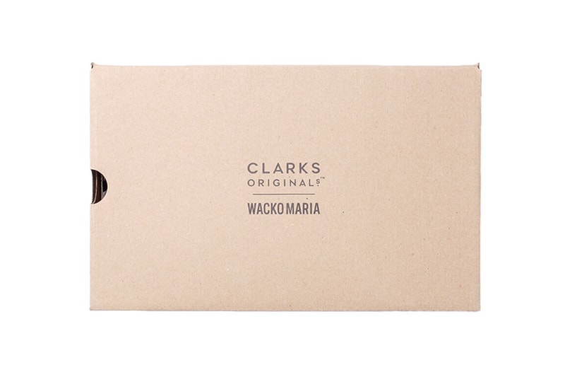 ワコ マリアから初となるクラークス オリジナルズとのコラボワラビーが登場 WACKO MARIA Clarks Originals Collabo Wallabee Release Info
