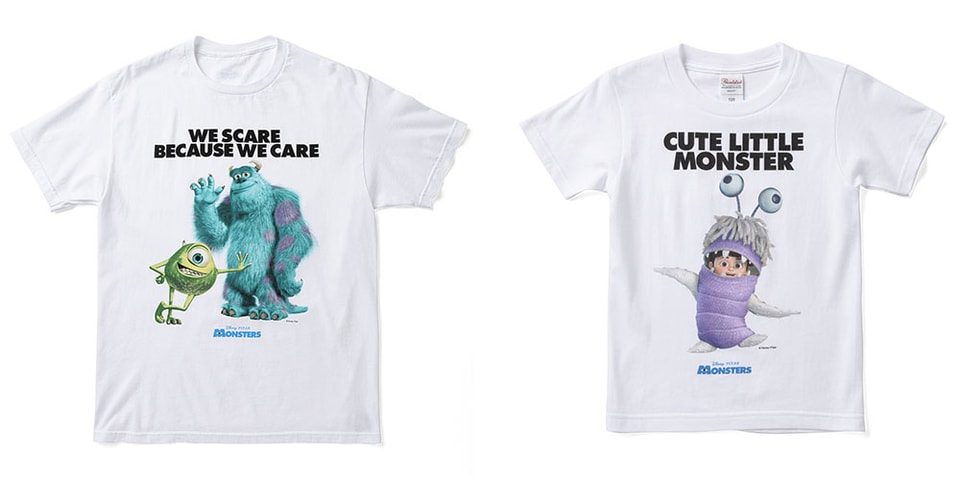 ウェーバーが映画『モンスターズ・インク』とのコラボTシャツを発売  