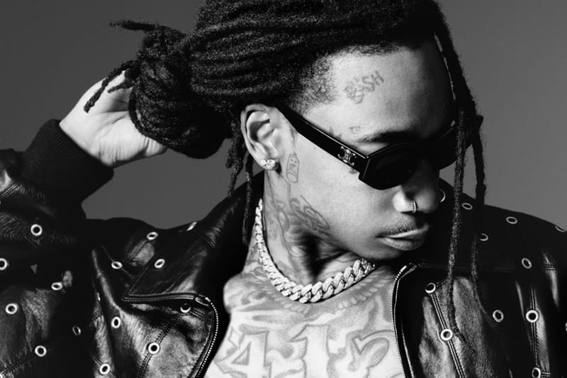 ウィズ・カリファが CELINE HOMME の新キャンペーンでタトゥーを披露