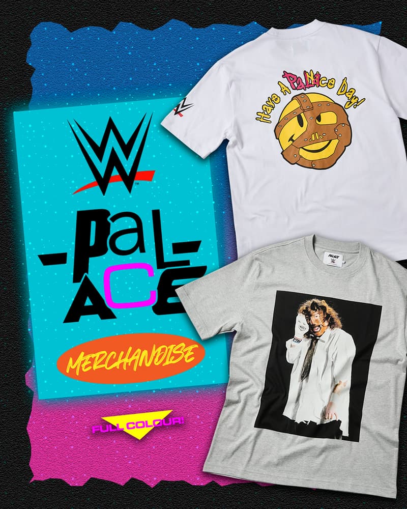 パレス スケートボードから WWE とのコラボカプセルコレクションが発売 WWE Palace Capsule Collection Summer 2023 Week 9 Drop Release Info Date Buy Price Skateboards World Wrestling Entertainment Mick Foley Mankind Dude Love