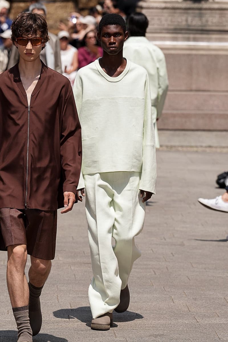 “存在と振る舞いの軽やかさ”を表現した ゼニア 2024年春夏コレクション ZEGNA Spring Summer 2024 Milan Fashion Week SS24 Alessandro Sartori SS24 Runway Show Review 