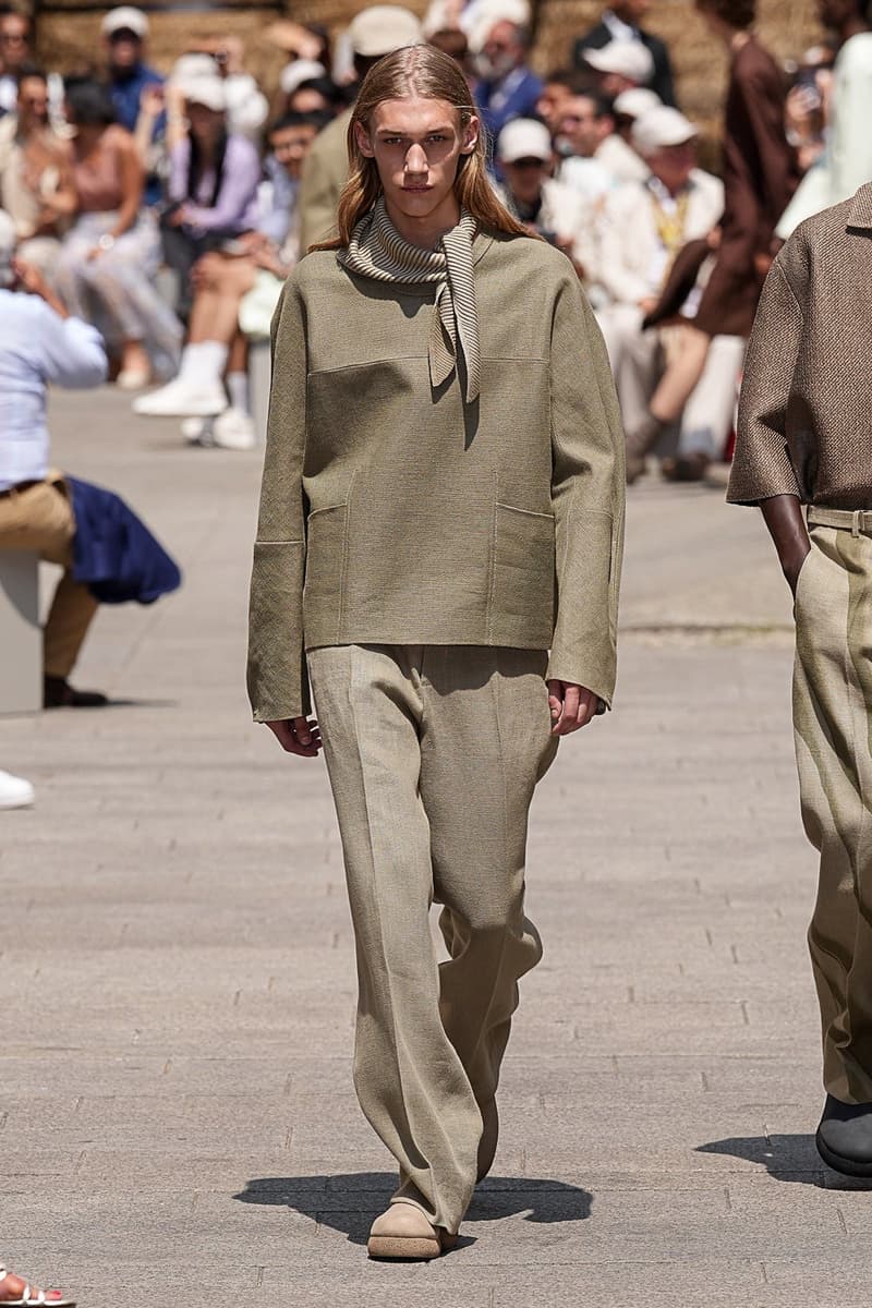 “存在と振る舞いの軽やかさ”を表現した ゼニア 2024年春夏コレクション ZEGNA Spring Summer 2024 Milan Fashion Week SS24 Alessandro Sartori SS24 Runway Show Review 