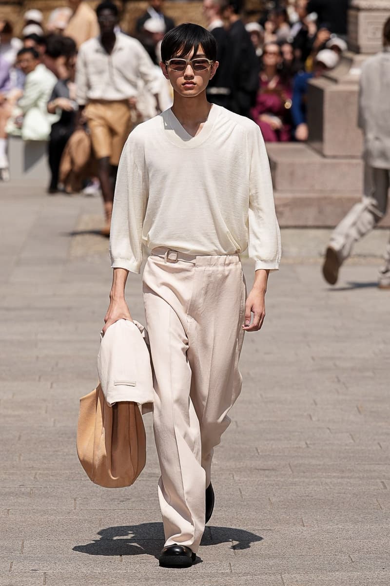 “存在と振る舞いの軽やかさ”を表現した ゼニア 2024年春夏コレクション ZEGNA Spring Summer 2024 Milan Fashion Week SS24 Alessandro Sartori SS24 Runway Show Review 